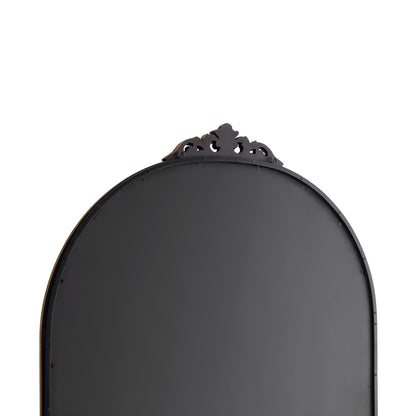 Miroir Mirabel pleine longueur 186 x 144 cm, effet or antique