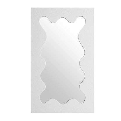 Miroir Destin Wave 100 x 60 cm, blanc mat