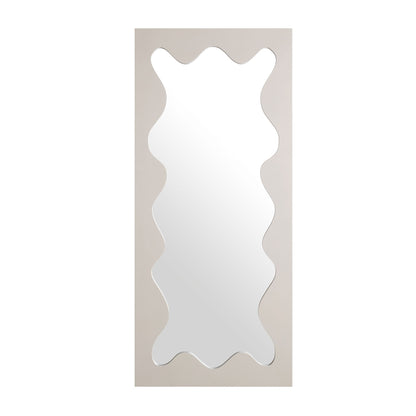 Miroir Destin Wave 160 x 70 cm, taupe brillant