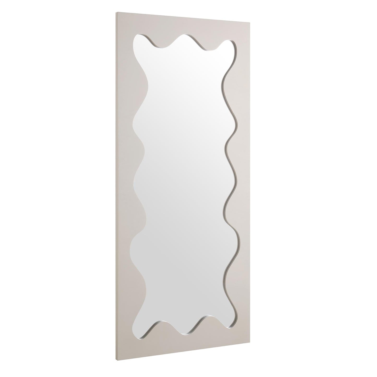 Miroir Destin Wave 160 x 70 cm, taupe brillant