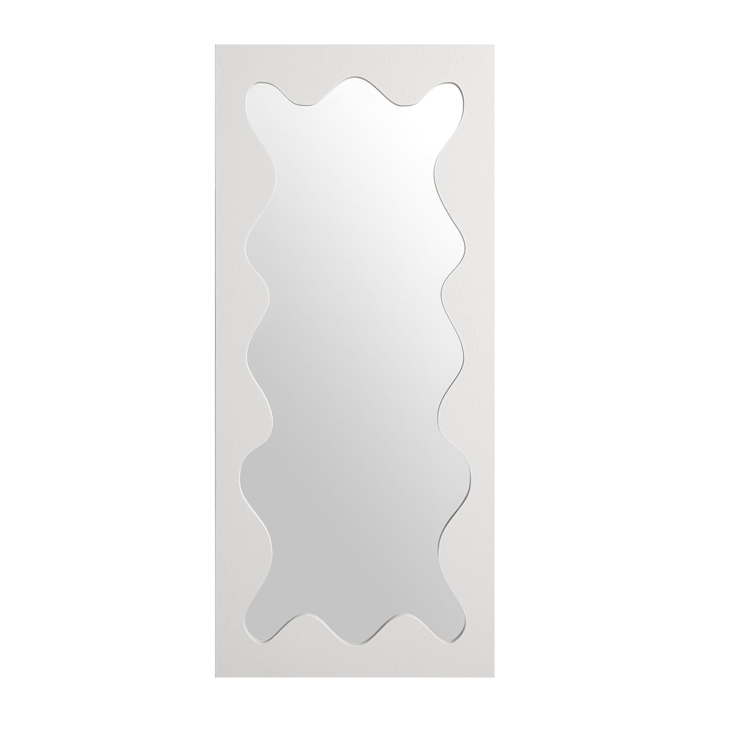 Miroir Destin Wave 160 x 70 cm, blanc mat