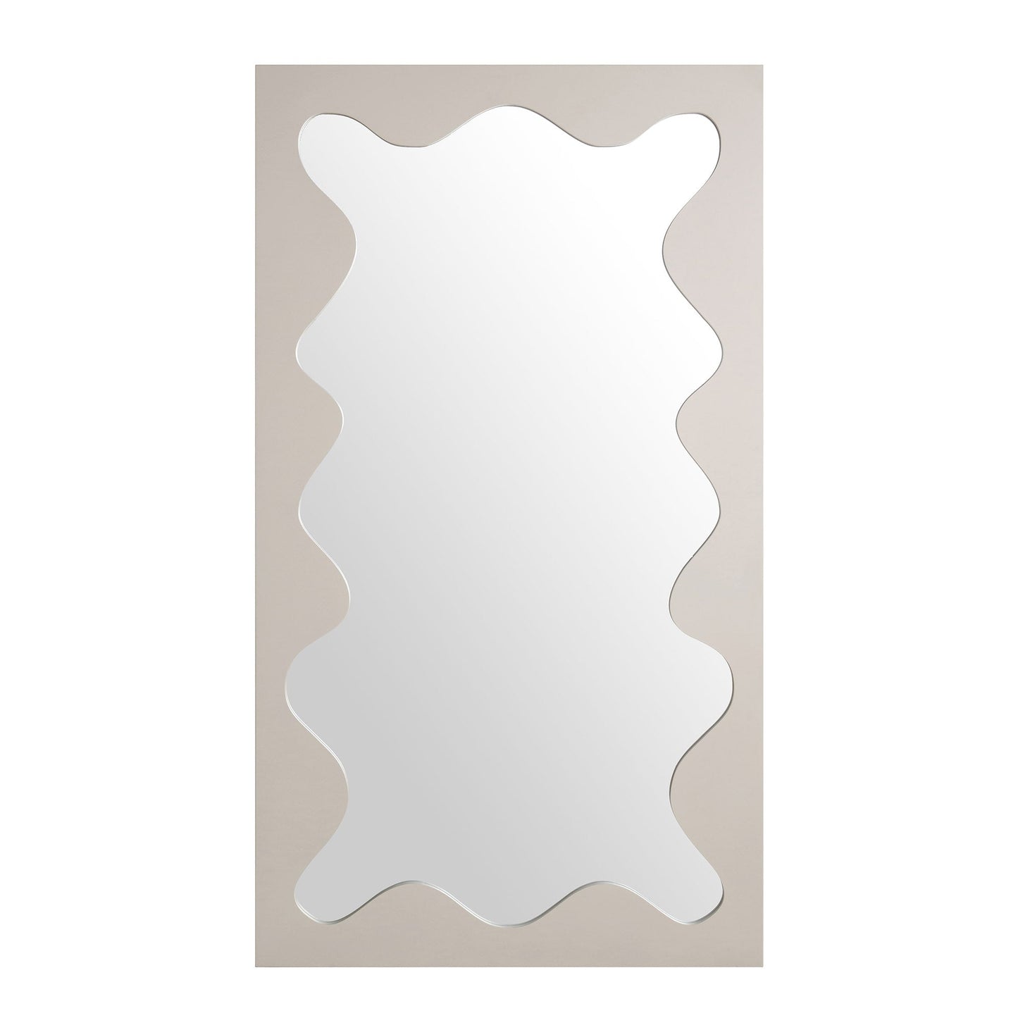 Miroir Destin Wave 180 x 100 cm, taupe brillant