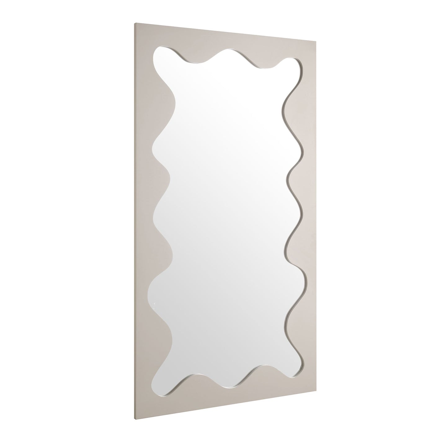 Miroir Destin Wave 180 x 100 cm, taupe brillant