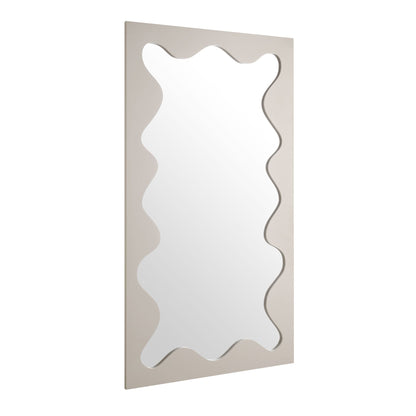 Miroir Destin Wave 180 x 100 cm, taupe brillant
