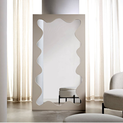 Miroir Destin Wave 180 x 100 cm, taupe brillant
