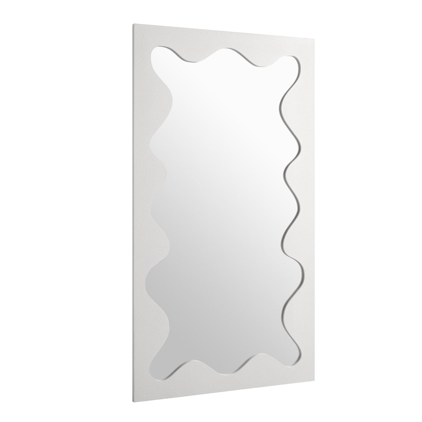 Miroir Destin Wave 180 x 100 cm, blanc mat