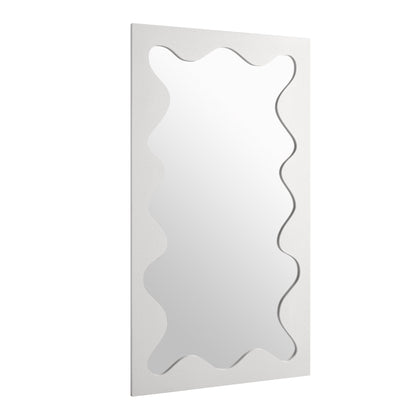Miroir Destin Wave 180 x 100 cm, blanc mat