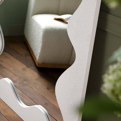 Miroir Destin Wave 180 x 100 cm, blanc mat