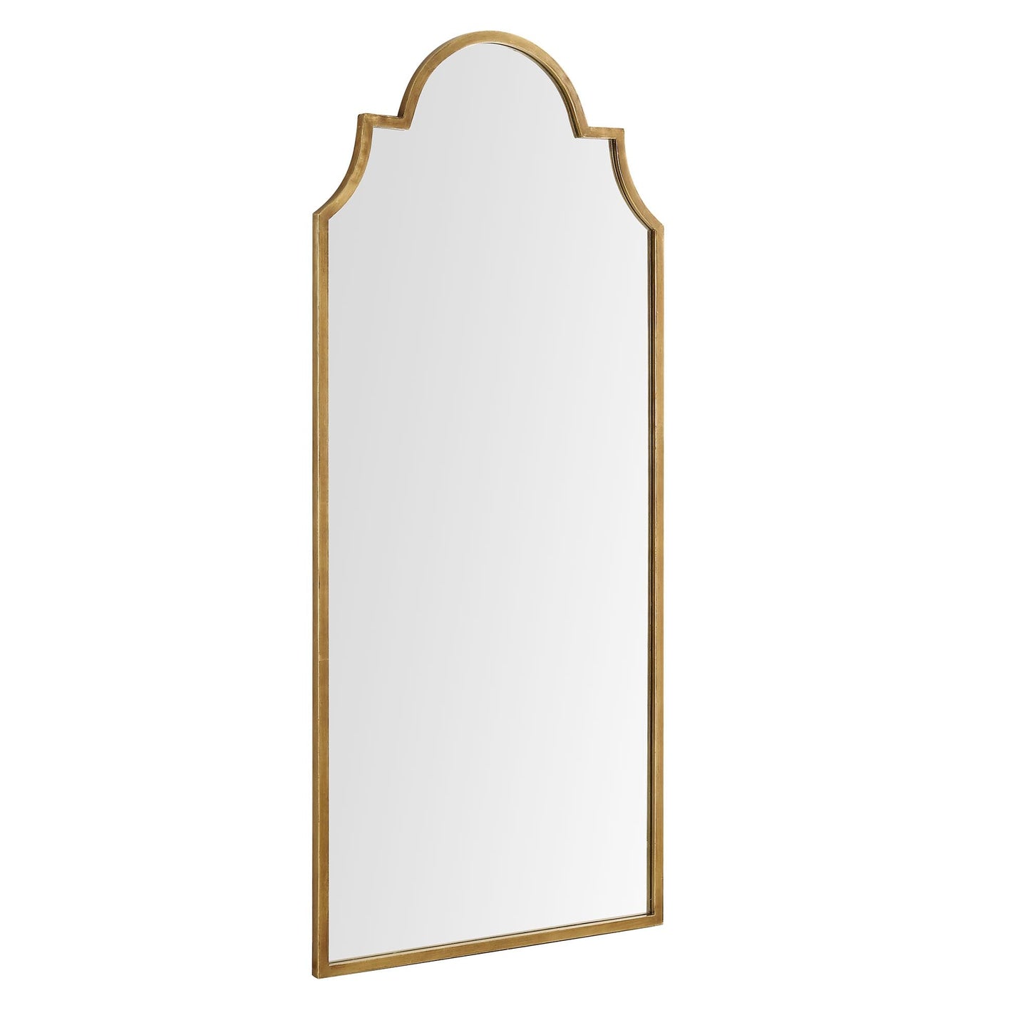 Miroir pleine longueur Essa de style marocain 160 x 70 cm, effet or antique