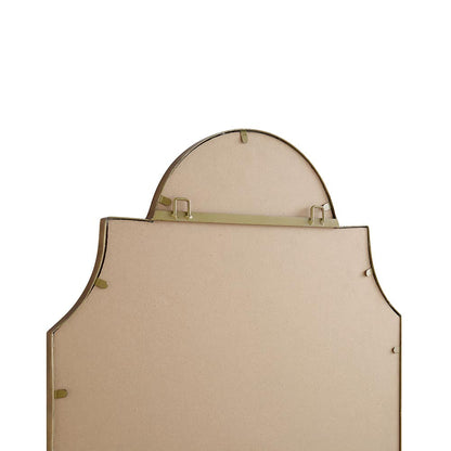 Miroir pleine longueur Essa de style marocain 160 x 70 cm, effet or antique