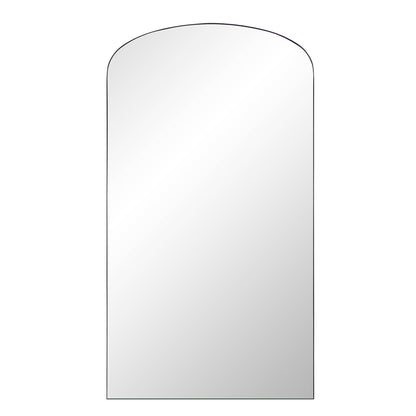 Miroir de sol extra-large Emmy noir en forme d'arche 180 x 100 cm