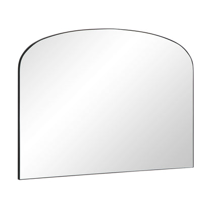 Miroir sur pied Emmy avec cadre en métal noir 90 x 120 cm