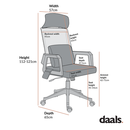 Chaise de bureau pivotante Beni Plus en maille avec coussin lombaire massant, vert