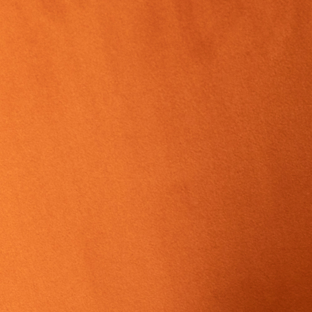 Ensemble de 2 chaises de salle à manger en velours orange Kylie