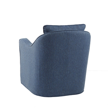 Fauteuil pivotant incurvé rembourré Betty de Madison Park