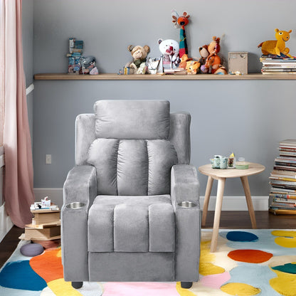 Fauteuil magique pour super-héros et princesses, fauteuil inclinable super deluxe pour enfants avec repose-pieds, appui-tête et 2 porte-gobelets