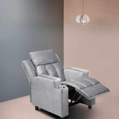 Fauteuil magique pour super-héros et princesses, fauteuil inclinable super deluxe pour enfants avec repose-pieds, appui-tête et 2 porte-gobelets