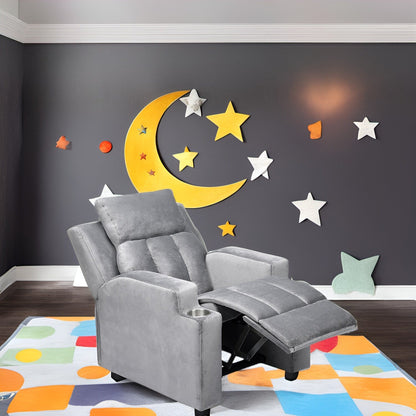 Fauteuil magique pour super-héros et princesses, fauteuil inclinable super deluxe pour enfants avec repose-pieds, appui-tête et 2 porte-gobelets