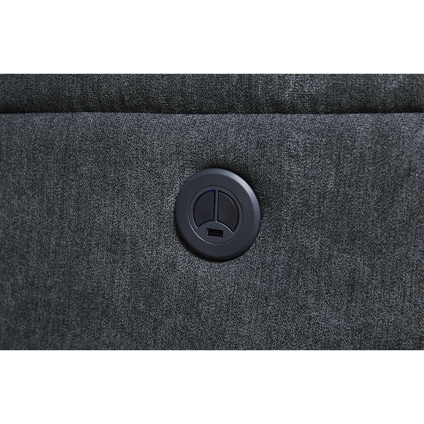 Fauteuil inclinable électrique moderne avec port USB et soutien complet de la tête et des lombaires