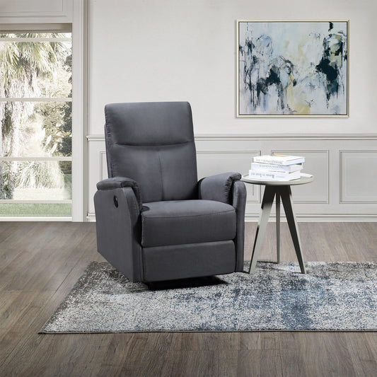 Fauteuil inclinable électrique moderne avec port USB et soutien complet de la tête et des lombaires