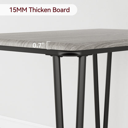 Ensemble table et chaises de cuisine moderne pour salle à manger - 3 pièces