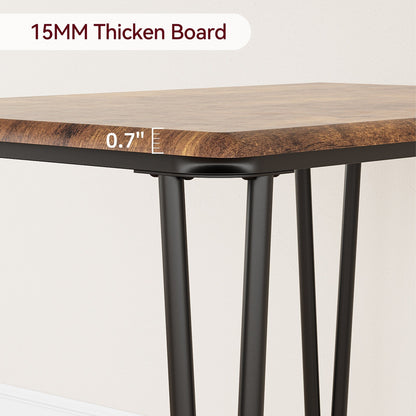 Ensemble table et chaises de cuisine moderne pour salle à manger - 3 pièces