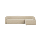 Canapé d'angle Nomad Beige Boucle