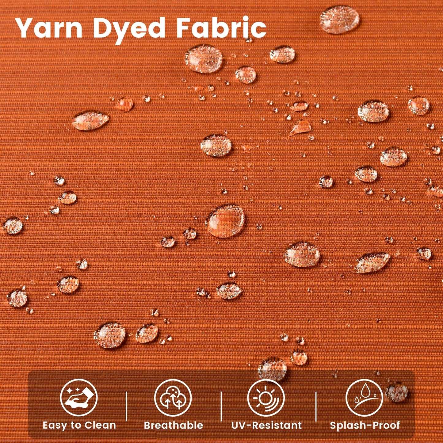 Ensemble de 9 chaises pivotantes d'extérieur en résine tressée OVIOS avec table de feu