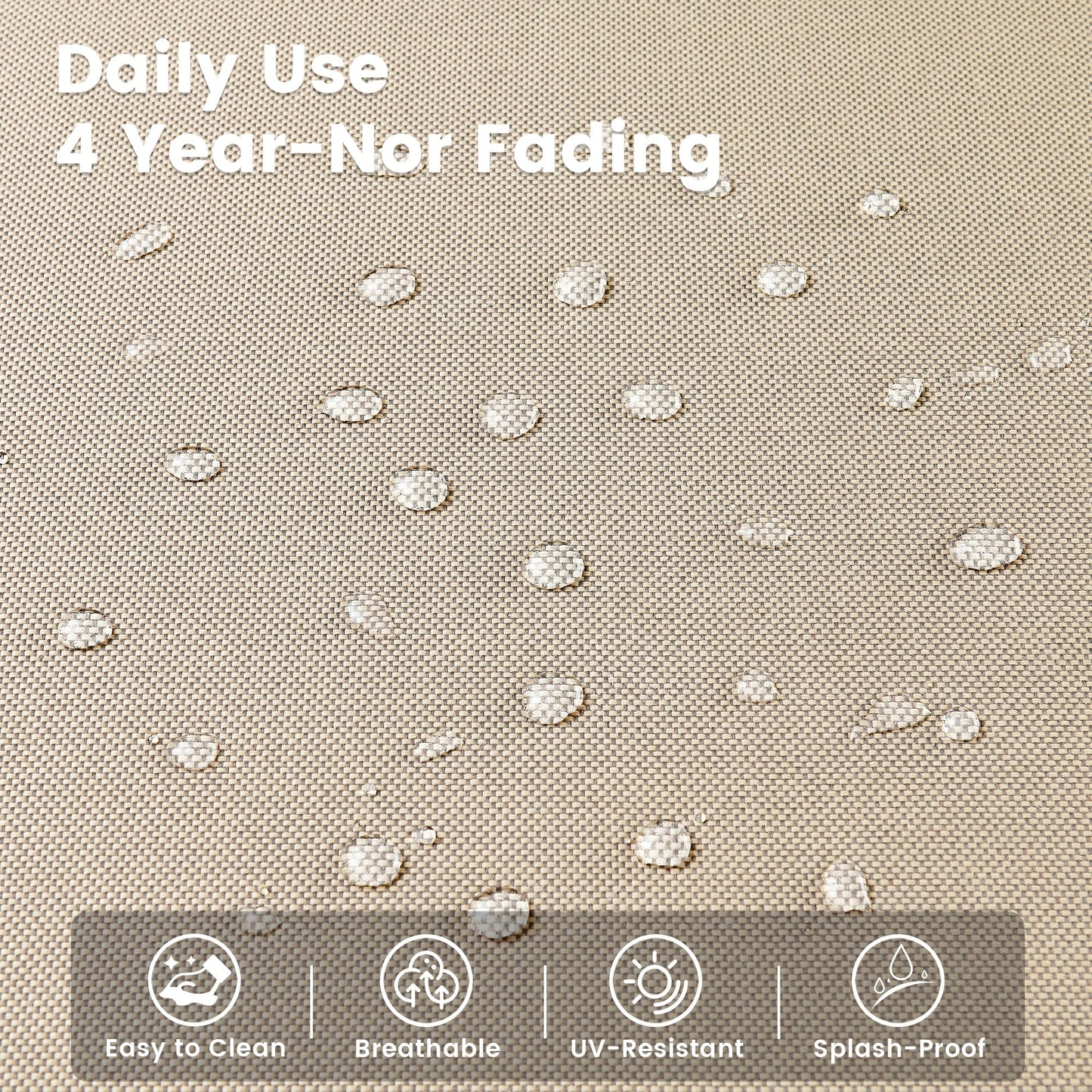 Ensemble de 9 chaises pivotantes d'extérieur en résine tressée OVIOS avec table de feu