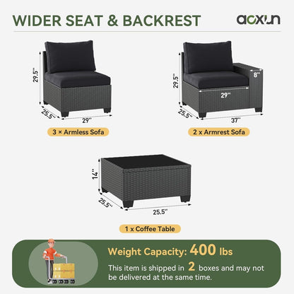 Ensembles de mobilier de jardin avec coussins de 10 cm d'épaisseur