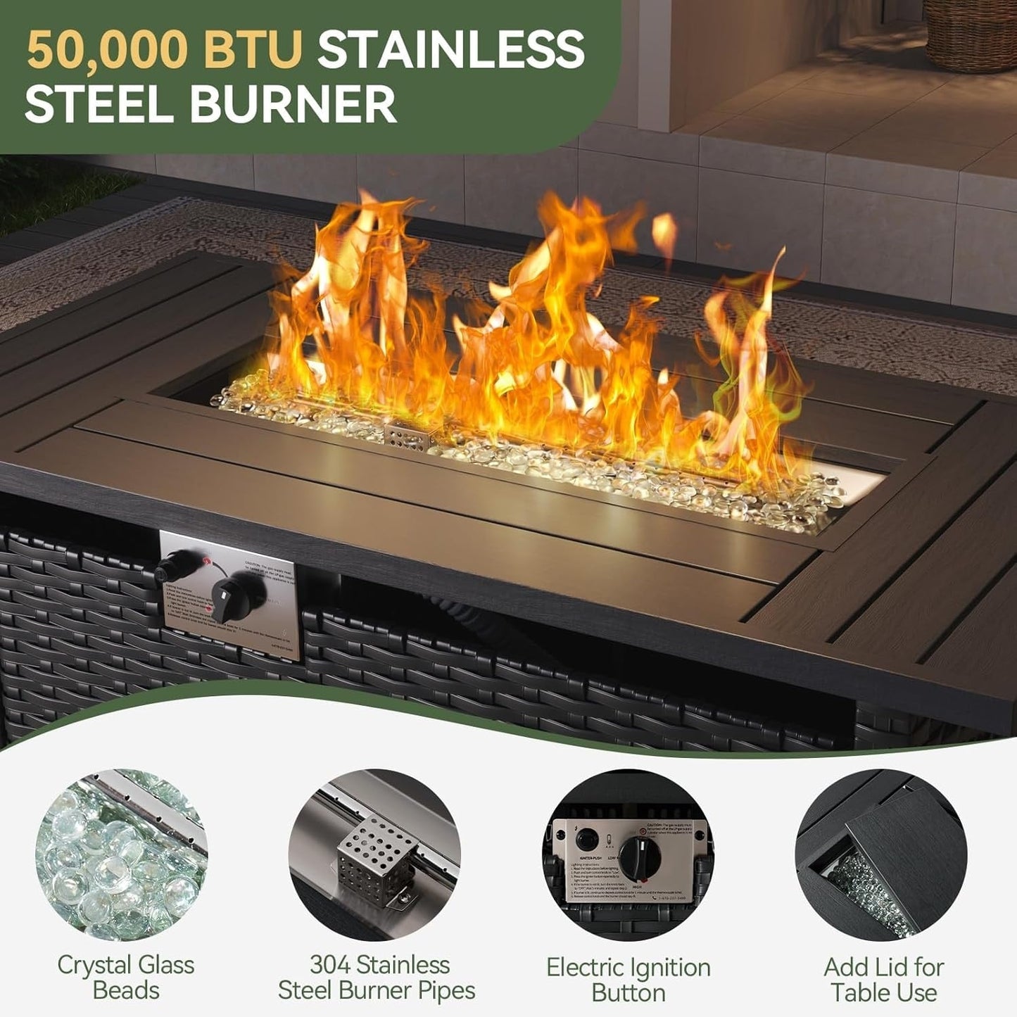 Ensembles de mobilier de jardin avec coussins de 10 cm d'épaisseur