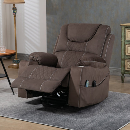 Fauteuil inclinable électrique surdimensionné, fauteuil releveur électrique pour personnes âgées, 400 lbs.