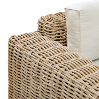 Ensemble de canapé d'angle d'extérieur/terrasse Poly &amp; Bark Puglia avec table basse