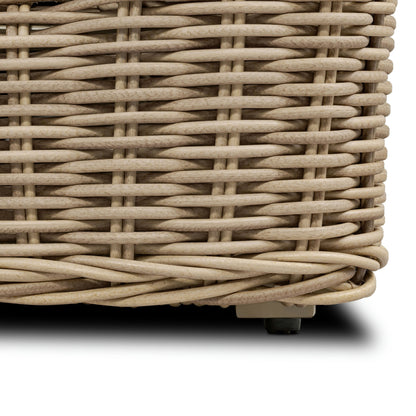 Ensemble de canapé d'angle d'extérieur/terrasse Poly &amp; Bark Puglia avec table basse