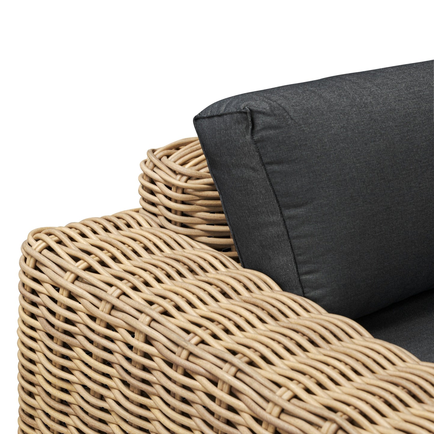 Ensemble de canapé d'angle d'extérieur/terrasse Poly &amp; Bark Puglia avec table basse