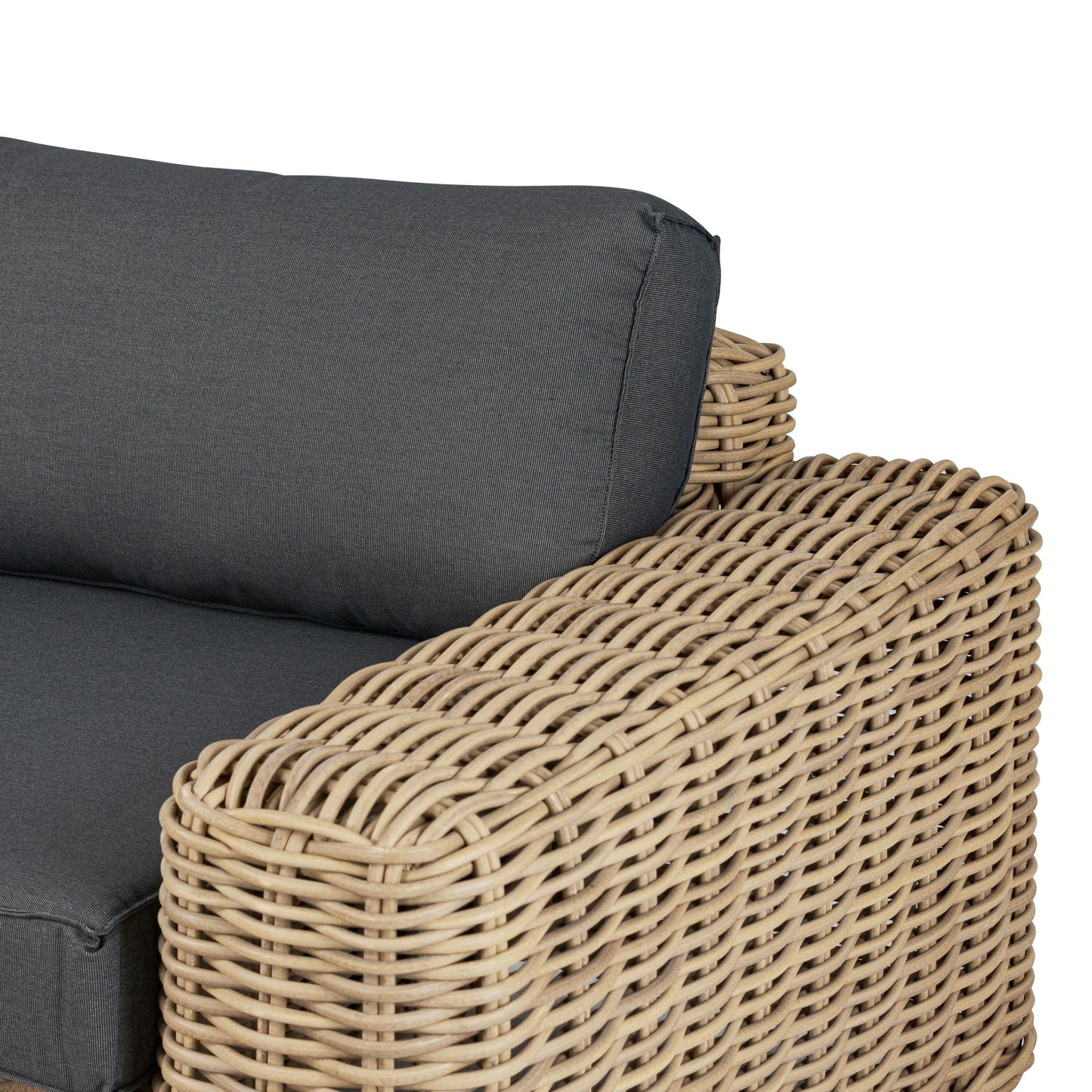 Ensemble de canapé d'angle d'extérieur/terrasse Poly &amp; Bark Puglia avec table basse