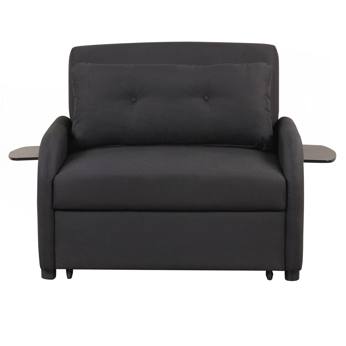 Canapé-lit gigogne 3 en 1 avec 2 tables d'appoint