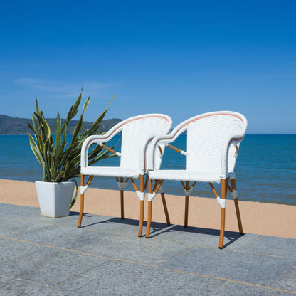 Fauteuil Doreth de SAFAVIEH (lot de 2) - 23 cm (L) x 36 cm (P) x 25 cm (H)