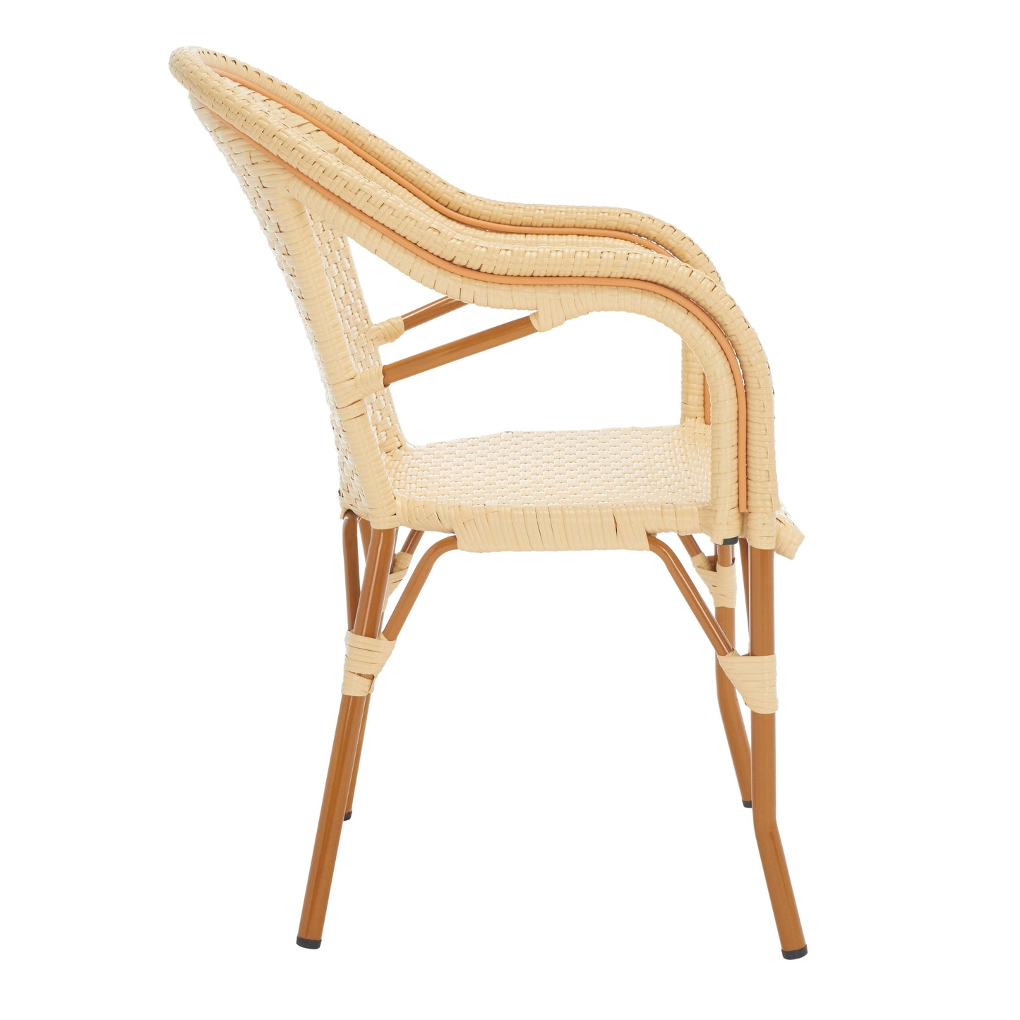 Fauteuil Doreth de SAFAVIEH (lot de 2) - 23 cm (L) x 36 cm (P) x 25 cm (H)