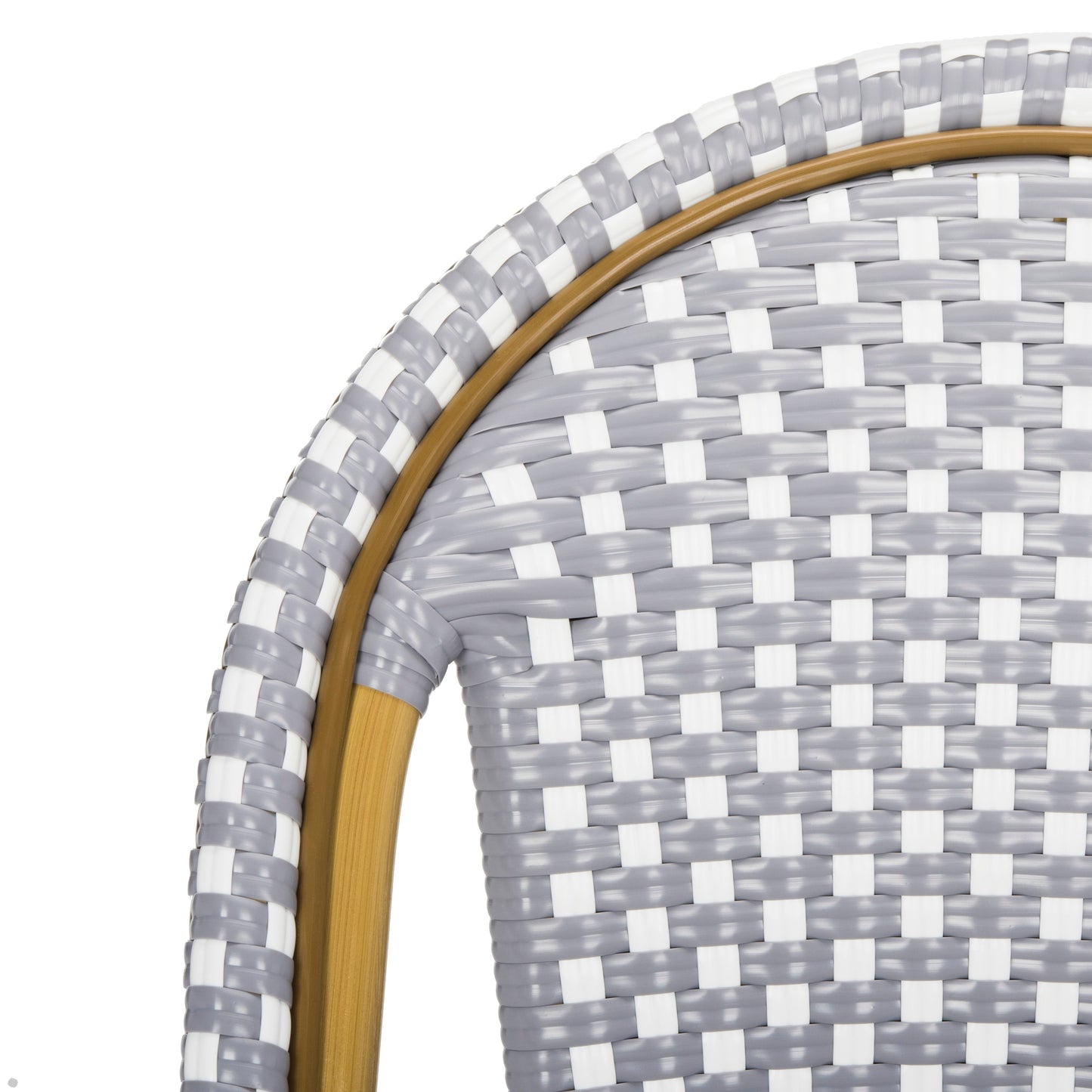 Chaises de salle à manger empilables SAFAVIEH Marolyn (lot de 2) - 45,7 cm (L) x 55,9 cm (P) x 88,9 cm (H)