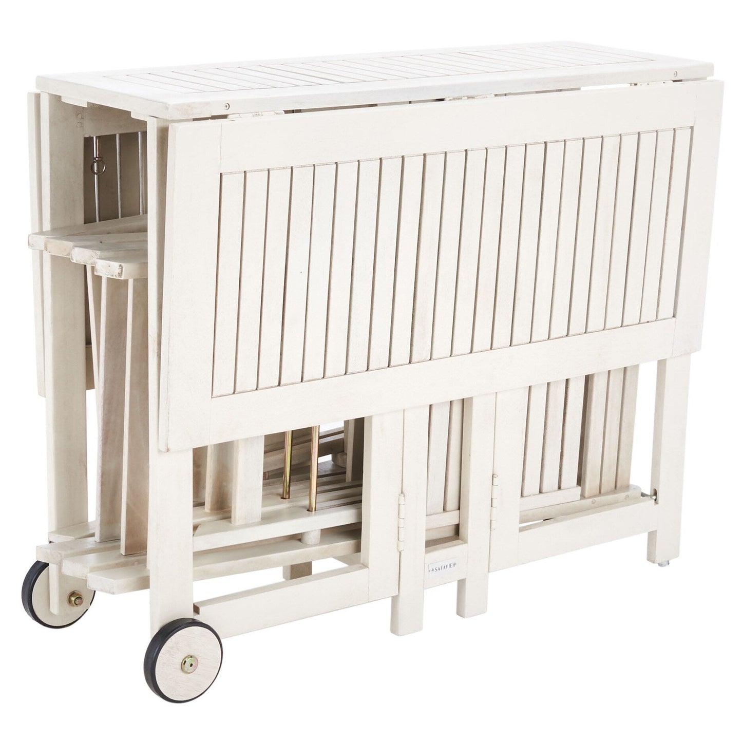 Ensemble de salle à manger d'extérieur SAFAVIEH Brandy 5 pièces - 43 po L x 35 po P x 29 po H