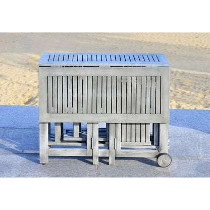 Ensemble de salle à manger d'extérieur SAFAVIEH Brandy 5 pièces - 43 po L x 35 po P x 29 po H