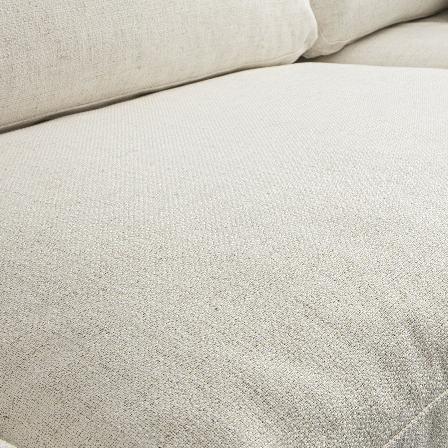 Canapé modulaire Lutyens en lin mélangé beige, 3 pièces