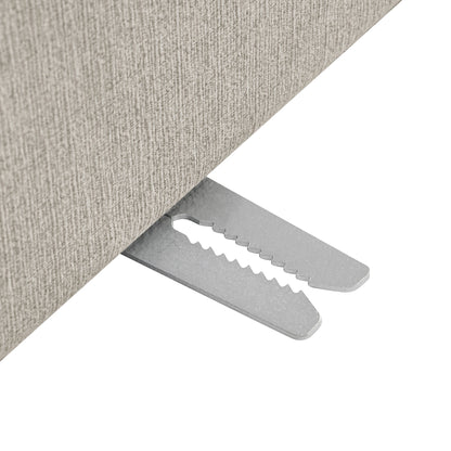 Canapé modulaire en tissu tissé à l'avoine Lutyens, méridienne 2 pièces