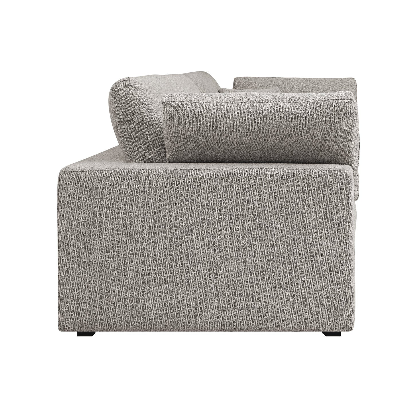Canapé modulaire Lutyens Taupe Boucle, 3 pièces