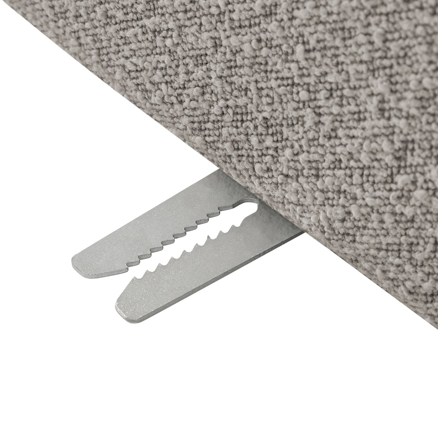 Canapé modulaire Lutyens Taupe Boucle, 3 pièces