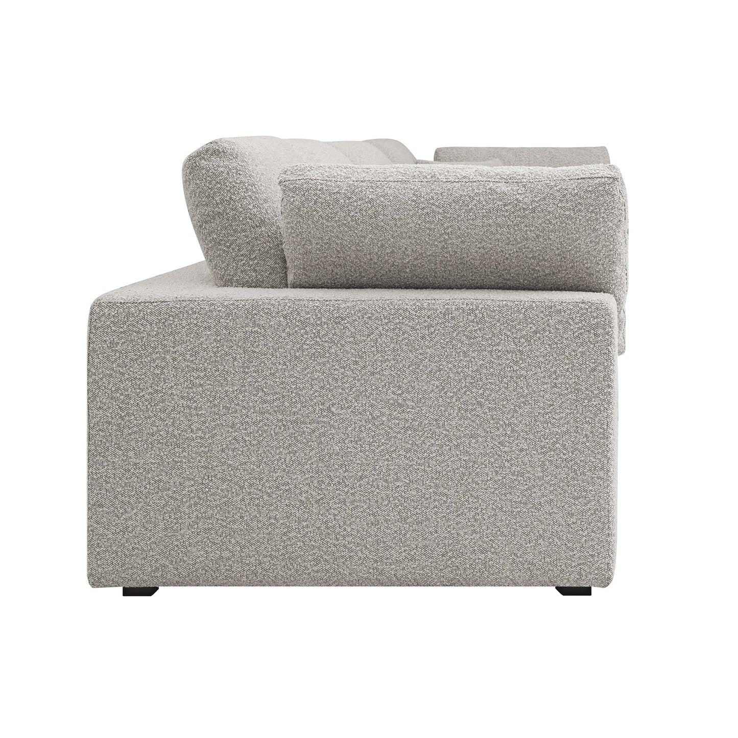 Canapé modulaire Lutyens Taupe Boucle, 4 pièces