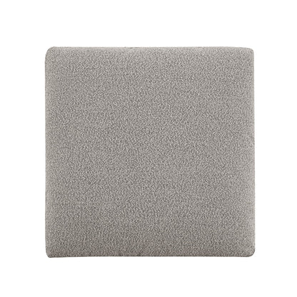 Canapé modulable Lutyens Taupe Boucle, tabouret