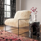 Table d'appoint en microciment Aurelia