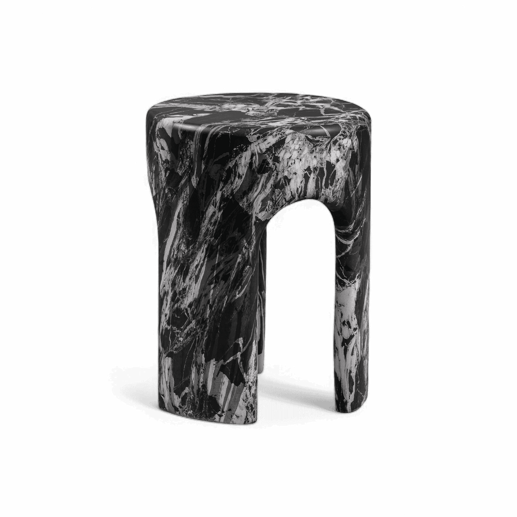 Table d'appoint en microciment Aurelia